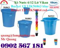 Bucket 12litre blue Vikan VIK56863